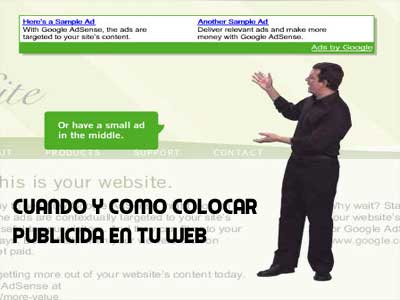 Ciuando colocar publicidad adsense en tu web