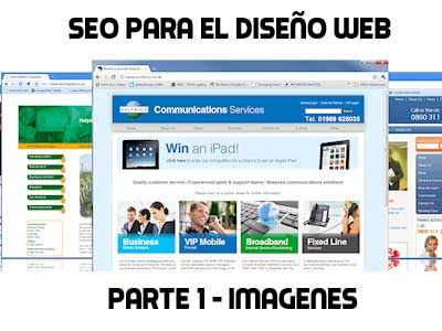 Seo para el diseño web parte 1, imagenes