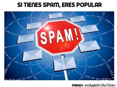 la popularidad del spam