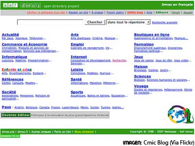 Directorio Dmoz.org