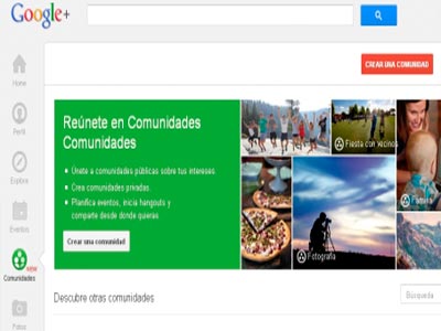 Comunidades de Google+